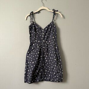 Abercrombie & Fitch Womens Blue Printed A Line Dress